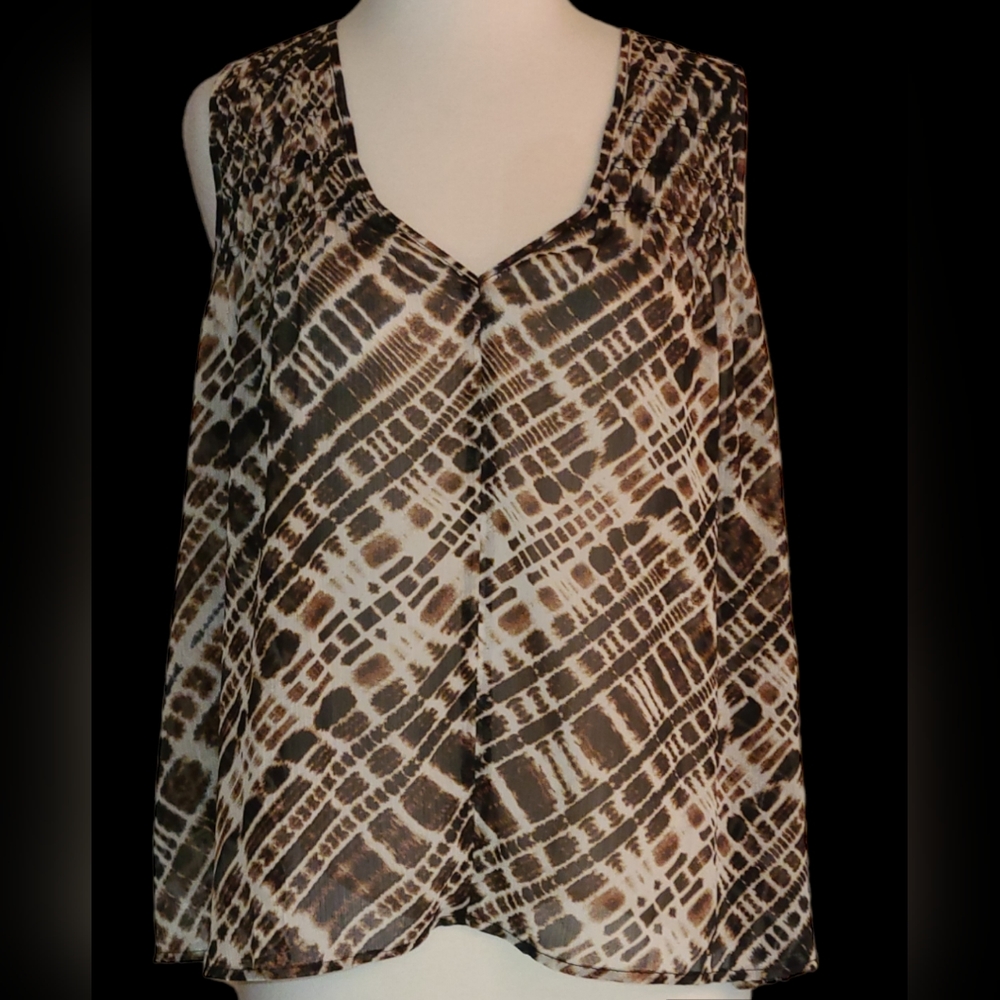 NWT Banana Republic size LP brown top